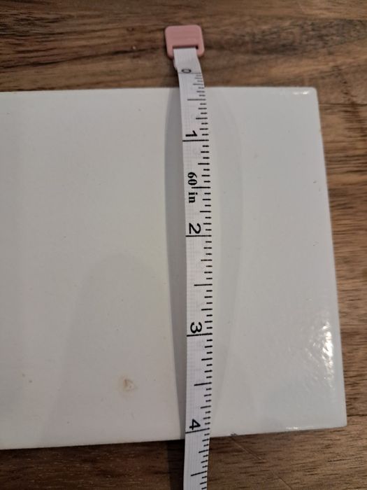 Placa azulejo parede