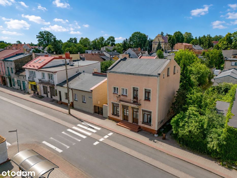 Wyjątkowa nieruchomość z potencjałem w centrum Lutomierska!