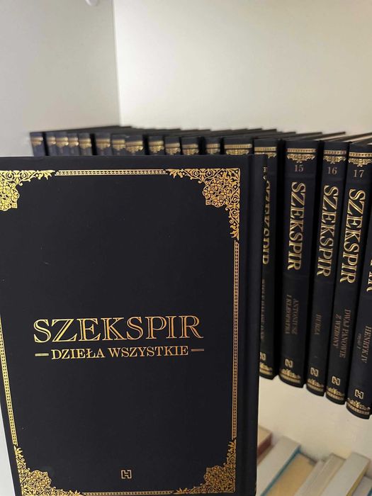 Książki Wiliam Szekspir 40 tomów