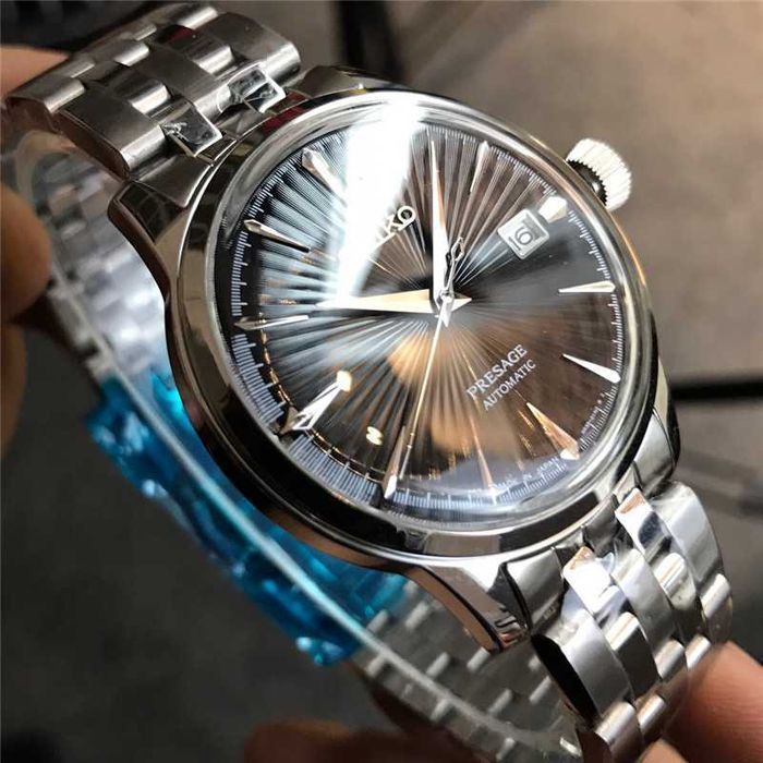 Годинник автоматичний Seiko Presage Cocktail Time "Espresso Martini" (SRPE17J1)