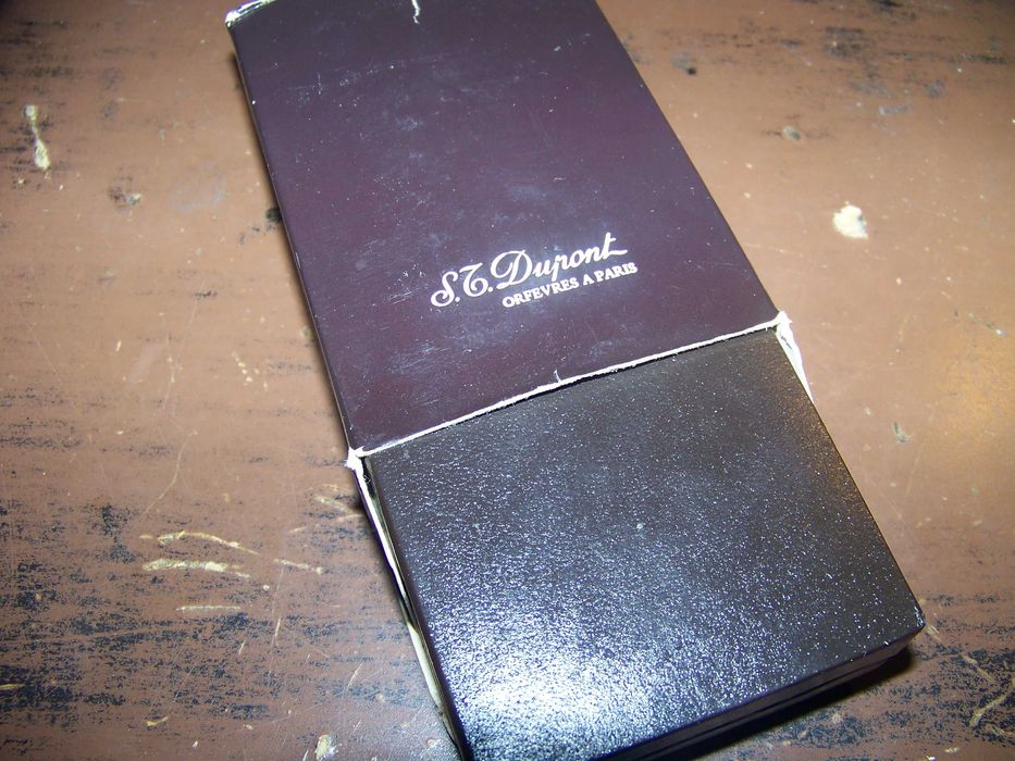 isqueiro dupont em caixa