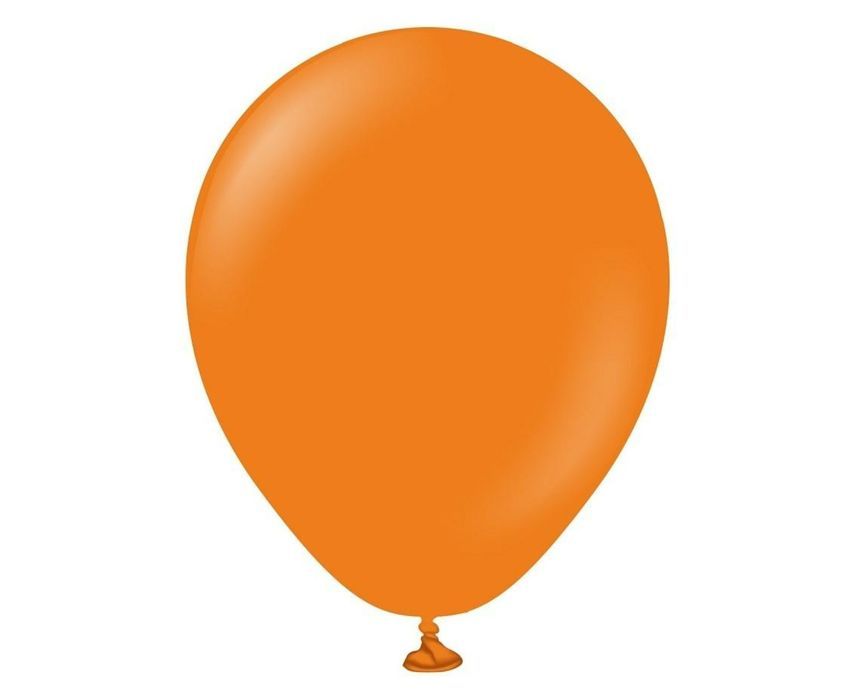 Balony Kalisan pomarańczowe 13cm 100szt Kalisan oprawa: folia