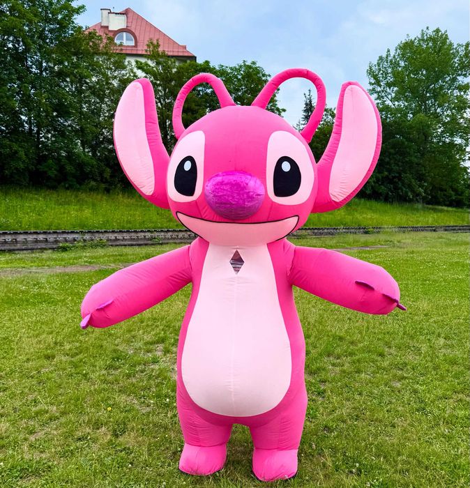 Kostium dmuchany Stitch – wynajem na urodziny, festyny i eventy przebranie strój disney dmuchaniec