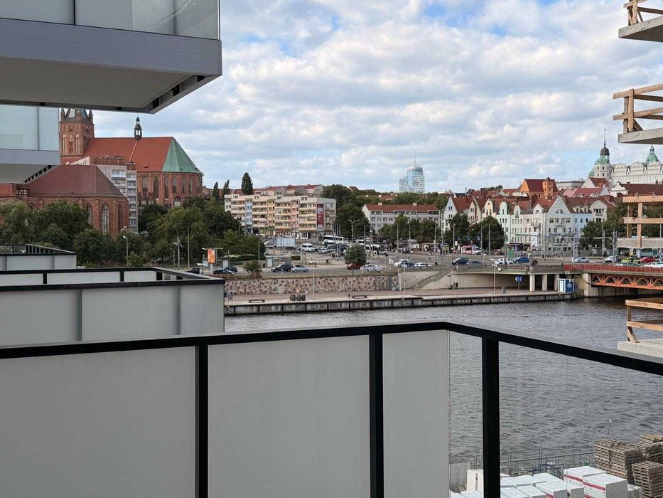 Kawalerka Szczecin Centrum nad odrą
