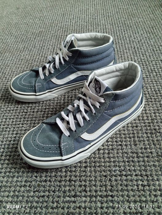 klasyczne buty marki Vans Sk8-Hi  kolor Stormy Weather  r. 38