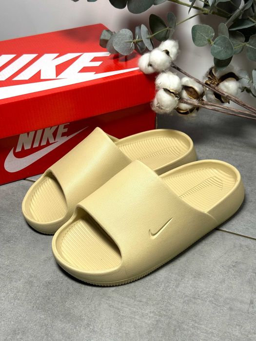 Унисекс шлепанцы Nike Calm Slide шльопанці шлепки найк калм тапочки