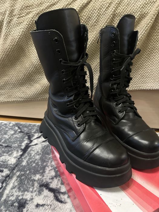 Чобітки зима натуральна шкіра