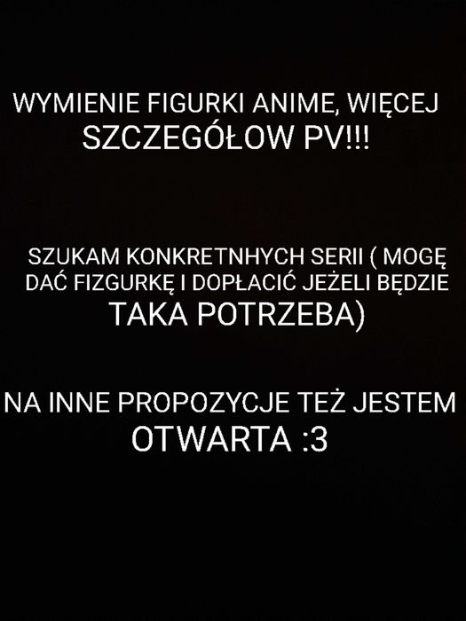 Figurki Anime Manga