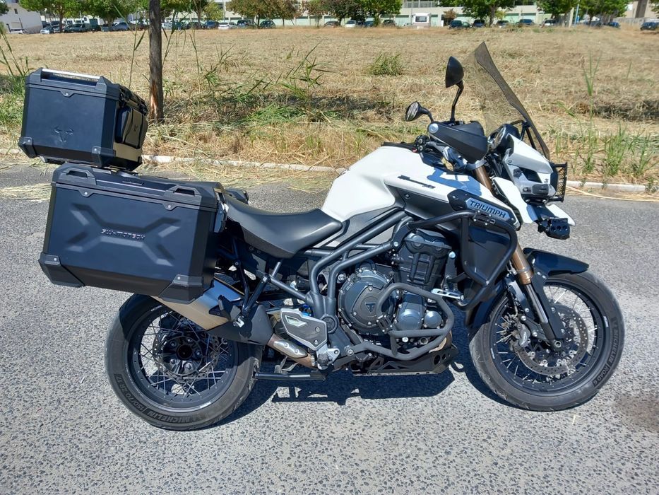 triumph tiger 1200 xc explored dark