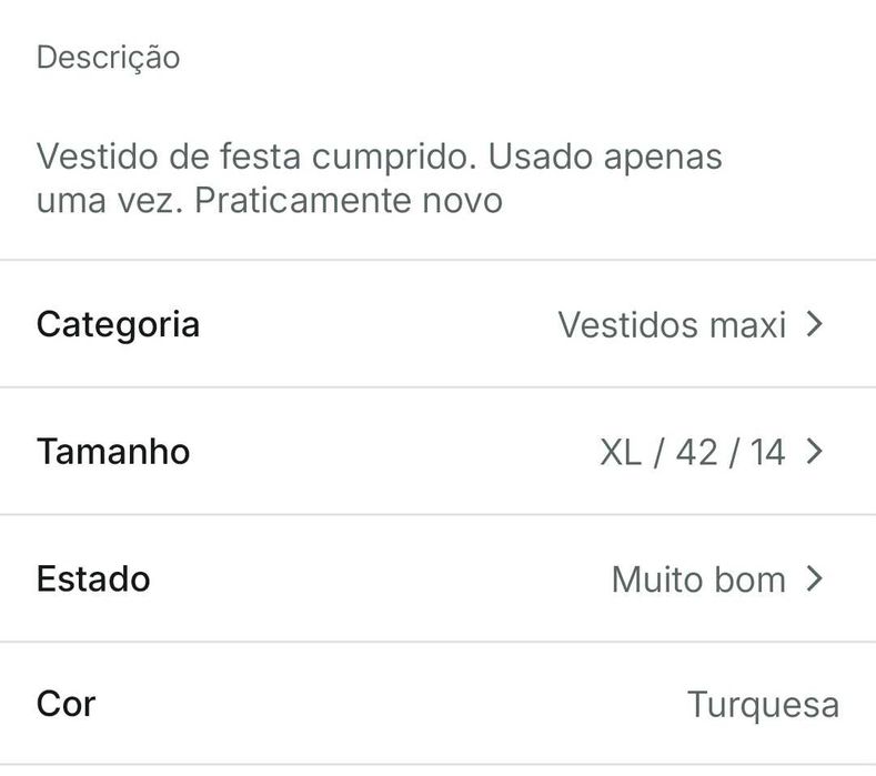 Vestidos de festa