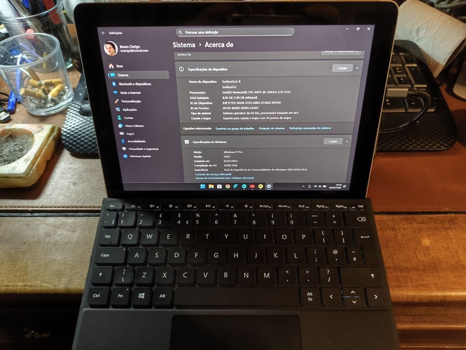 Surface go 8gb/128gb impecável