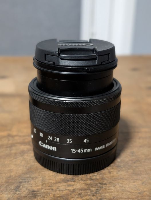 Canon EOS M50 dwa obiektywy, torba gratis