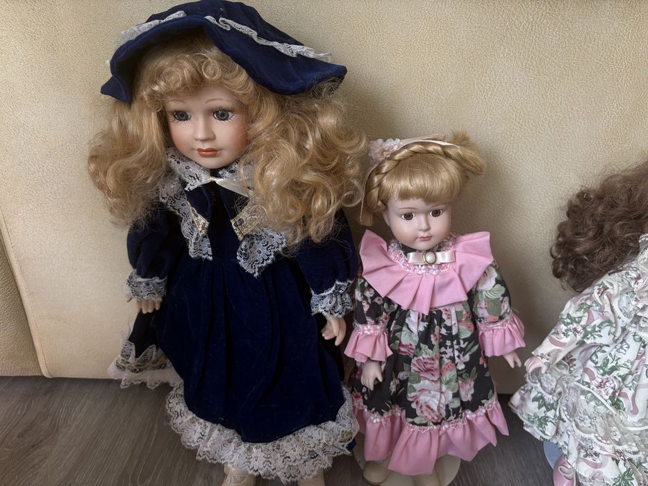 bonecas de porcelana de coleçao