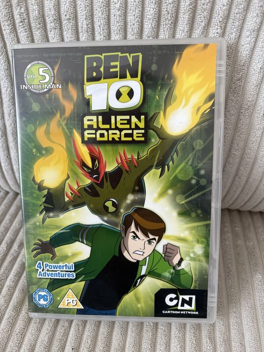 Wydanie DVD z serialem animowanym Ben 10