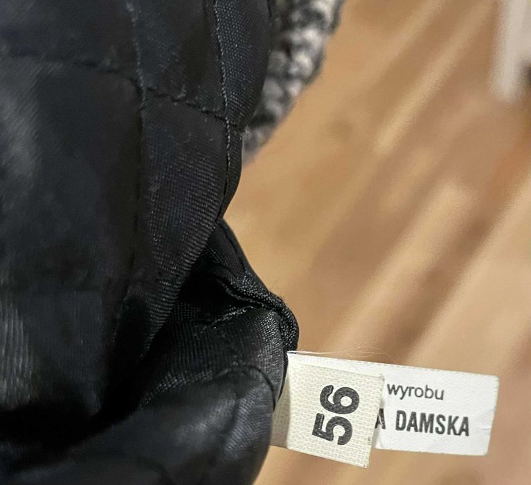 Czapka damska - kaszkiet. Wełna, produkt polski