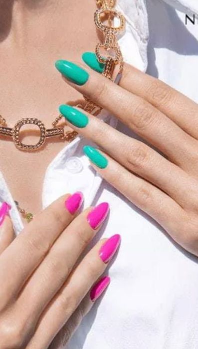 Lakier NOWY hybrydowy Neonail Lady Tropicana