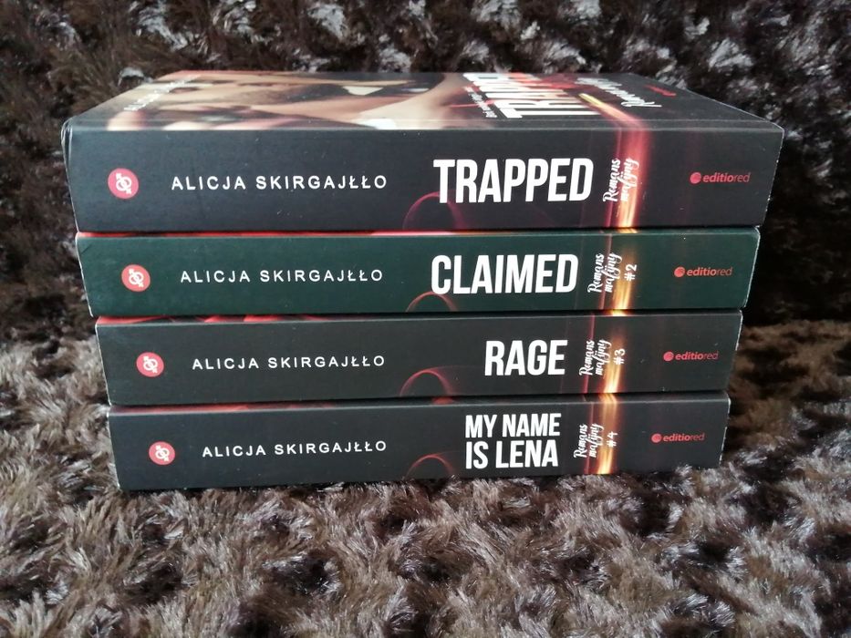 Nowe Trapped, Claimed, Rage, My name is Lena. Romans mafijny.