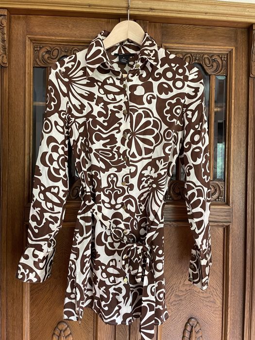 Koszula tunika BCBG Max Azaria jedwab