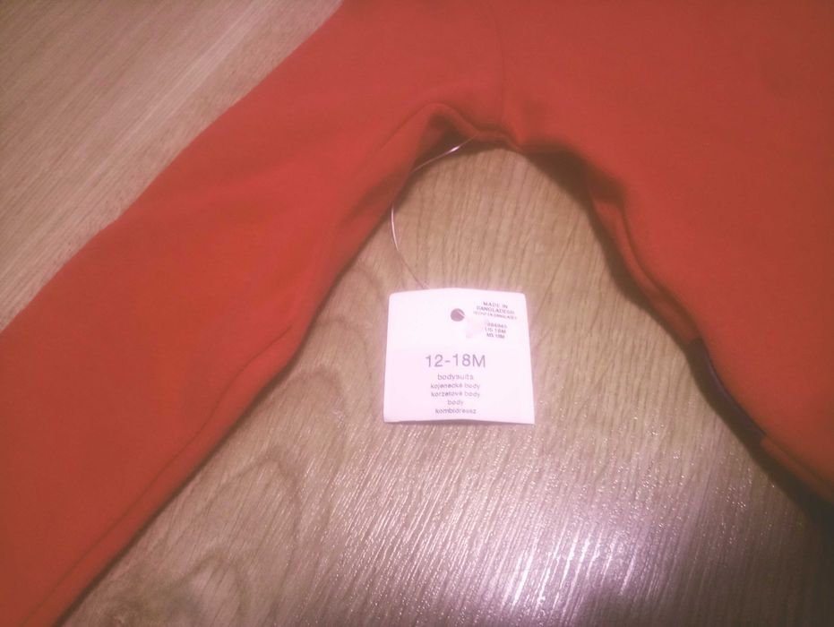 NOWE Świąteczne mikołajkowe body, 74/80
