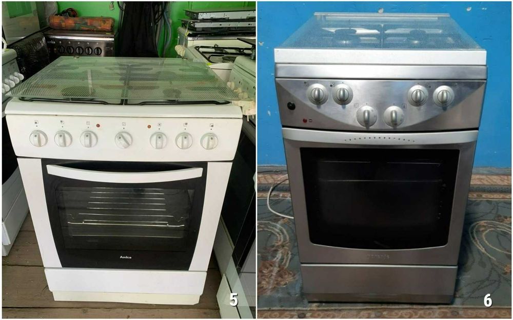 ПЛИТА Газова AMICA CK8524 50 60см Конвекція Газконтроль Б\у Німеччина