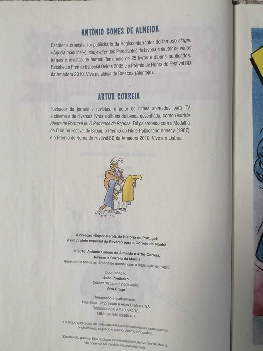 Revistas Super-Heróis da H. de Portugal