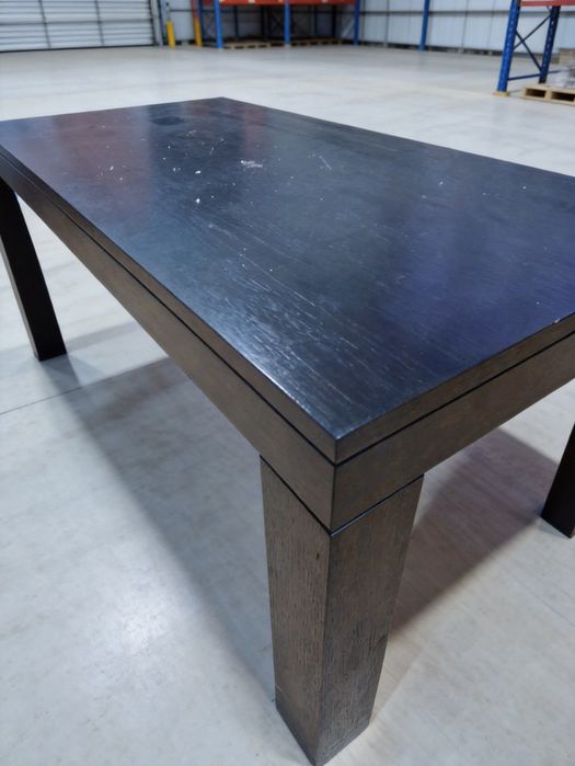 Mesa Jantar Reuniao Wenge Macico Pernas Quadradas 180cm Felgueiras