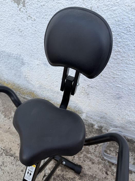 Bicicleta estatica dobravel como nova