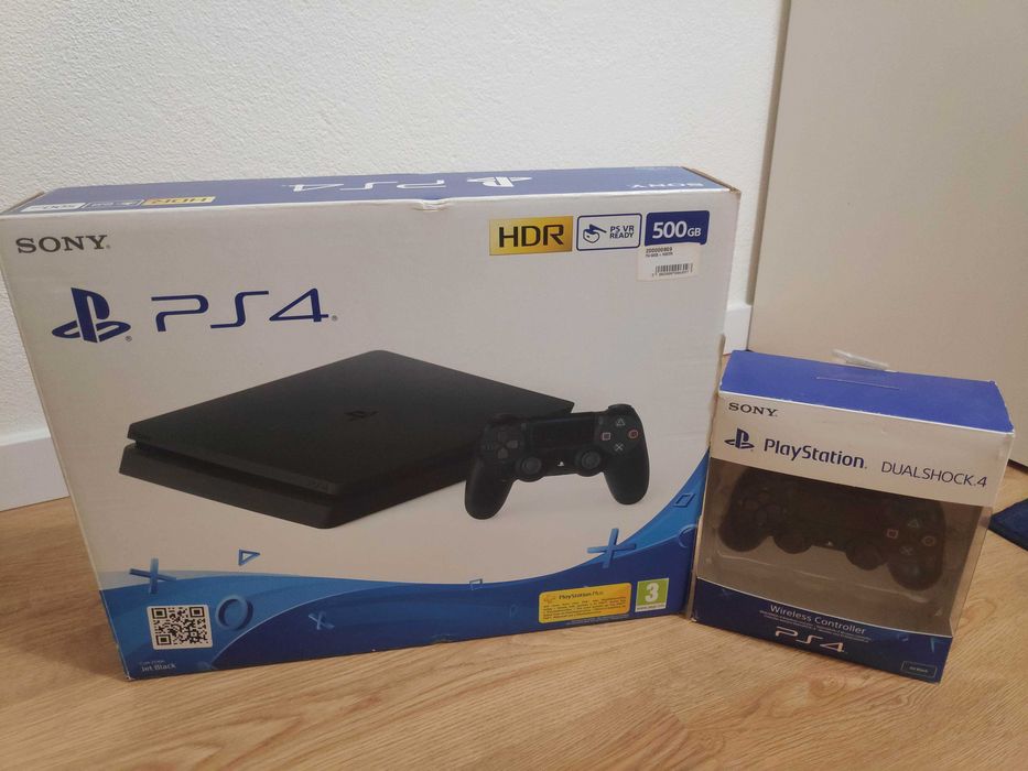 ps4 com caixa como nova