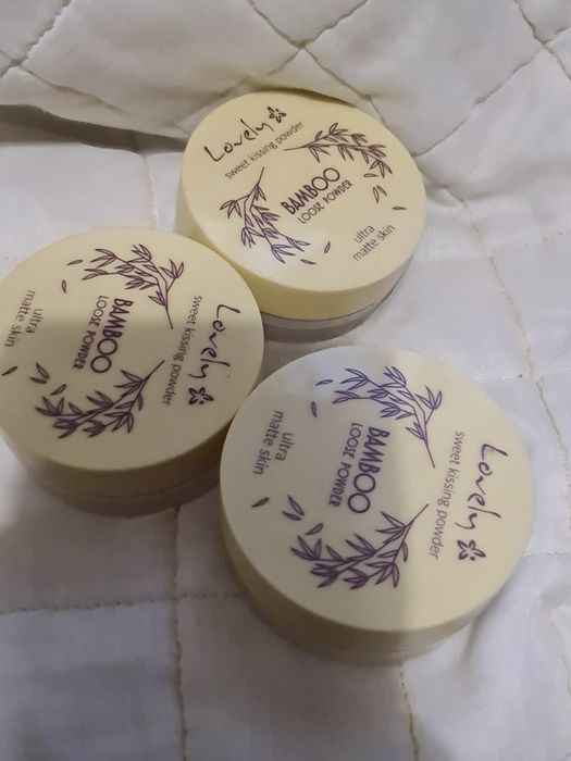 Lovely puder bambusowy bamboo naturalny matujacy nowy