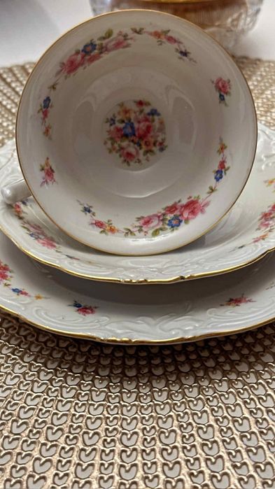 Filizanka Komplet porcelana KPM