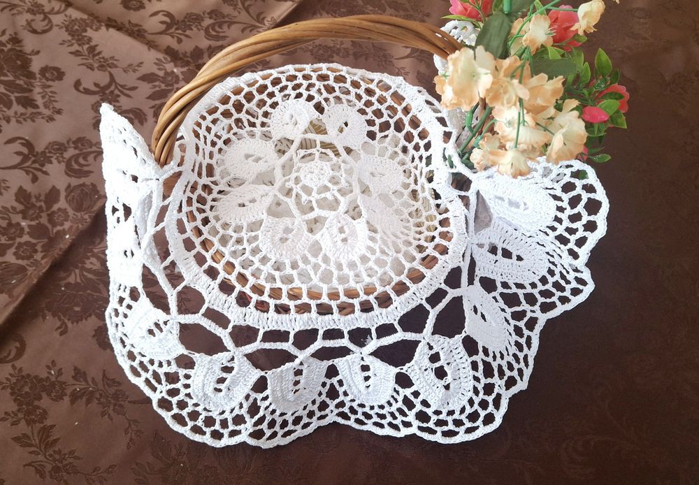 Serwetka na koszyk Wielkanocny Handmade