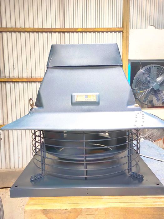 Extrator industrial c/ motor trifásico