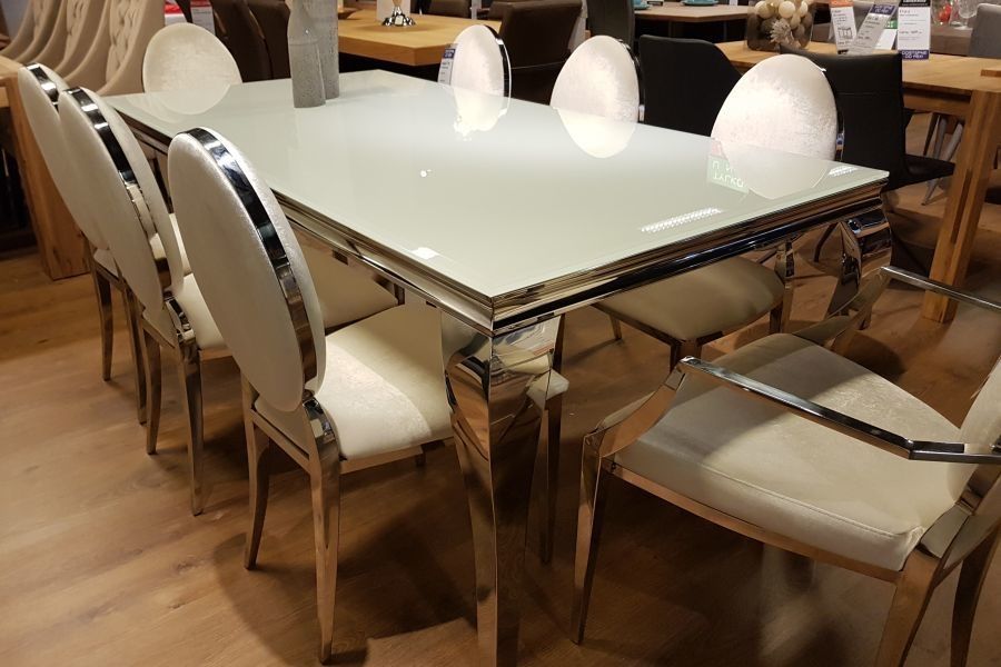 STÓŁ GLAMOUR 180 CM Biały T 780