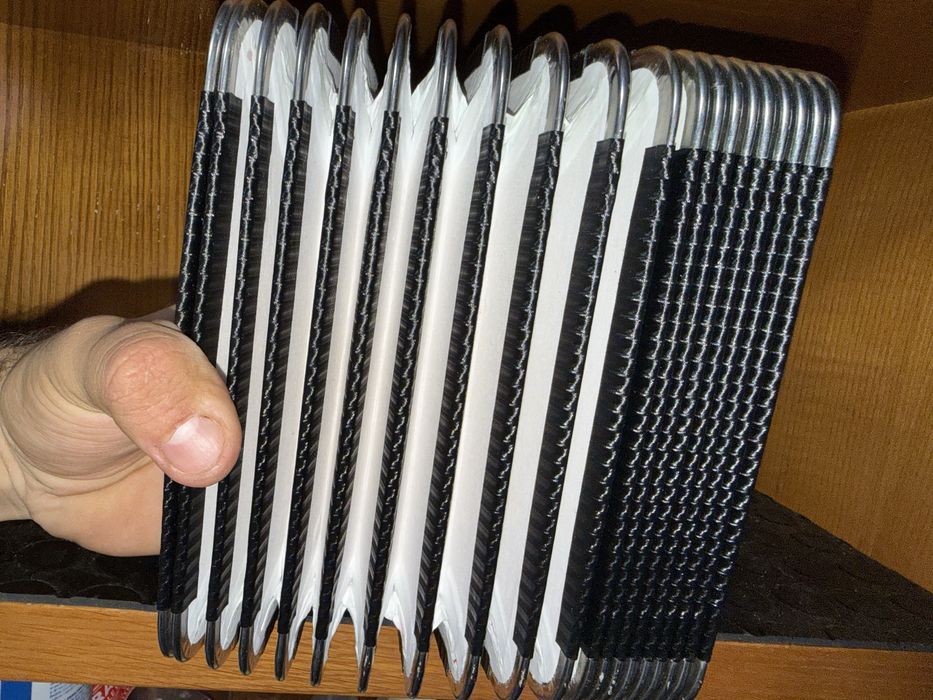 Foles novos para concertinas - varias medidas disponiveis