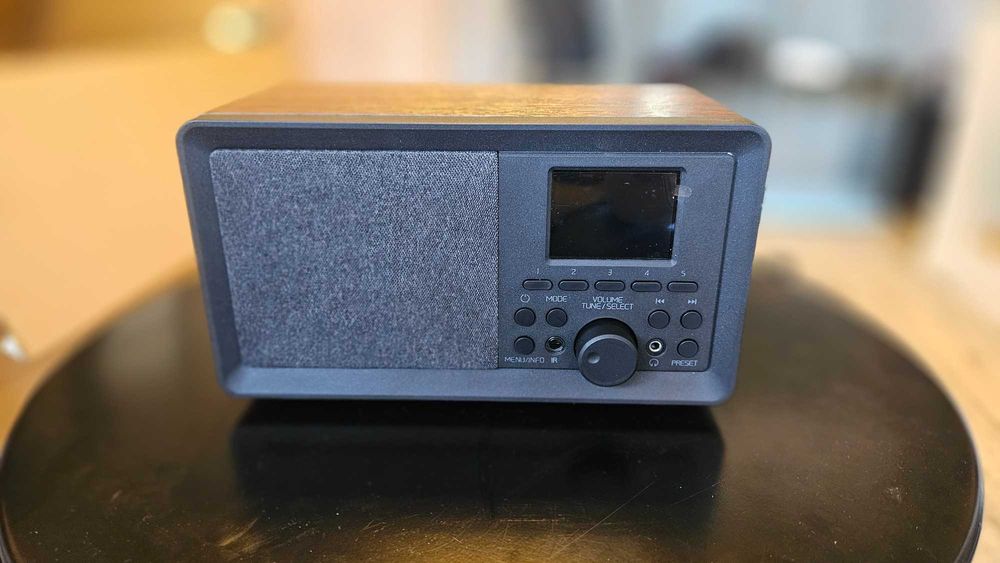 BIAOQINBO DAB Plus radio / DAB+ z Bluetooth FM, radio cyfrowe, retro