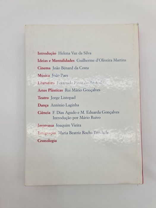 Livro Portugal nas artes, letras e ideias 45-95