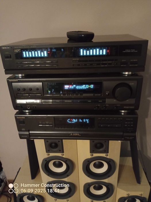 Sprzedam Amplituner Technics SA-EX 320 z Orygi. Pilotem