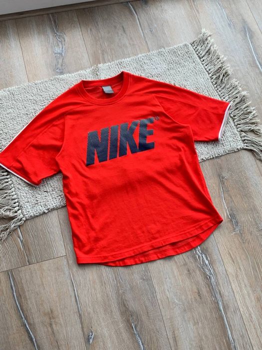 T-shirt z nadrukiem Nike vintage t-shirt nylon material