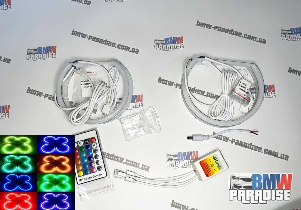 КОМПЛЕКТ Ангельские глазки с пультом выбора цвета RGB BMW E46 E36 E39 ( Можно отдельно блочок + пульт)