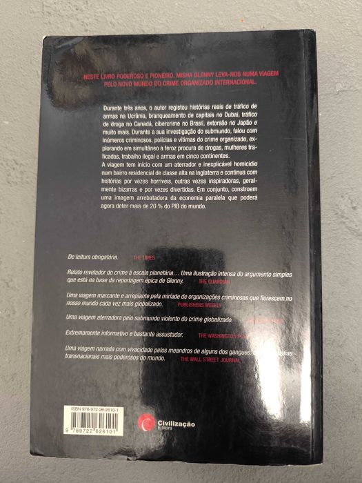 McMáfia: O Crime Organizado sem Fronteiras — Misha Glenny