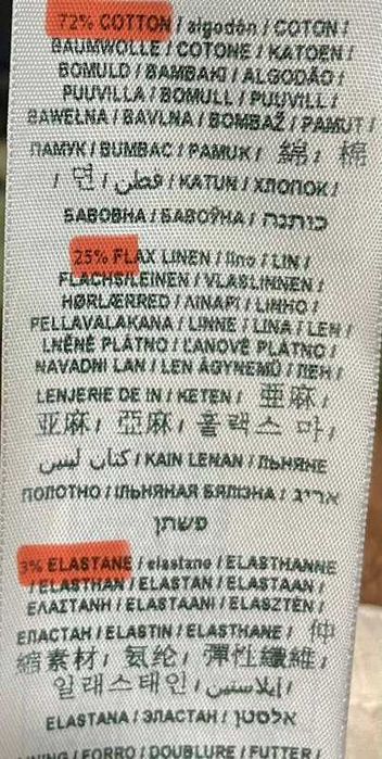 Calças Linho (GUESS)