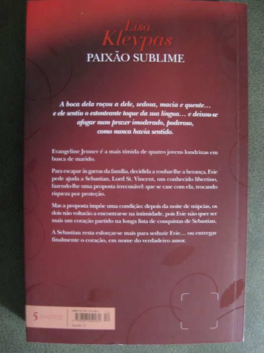 Paixão Sublime de Lisa Kleypas NOVO