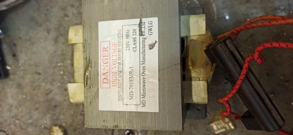 Transformator z mikrofalówki