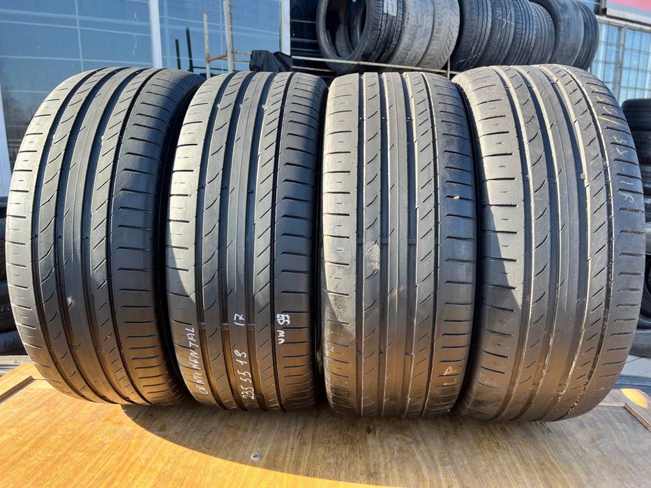 Шини 235/55/18 Continental ‼️комплект;пара‼️літня резина R18 бу склад