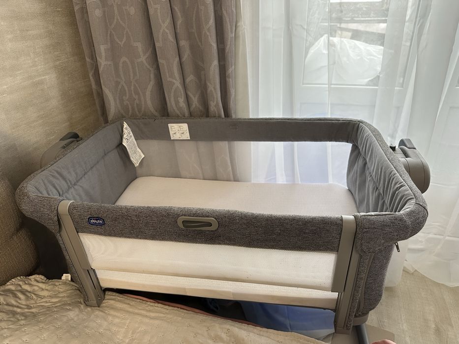 Продам пристовную кроватку в идеальном состоянии