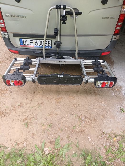 Bagażnik Thule na trzy rowery elektryczne lub zwykłe