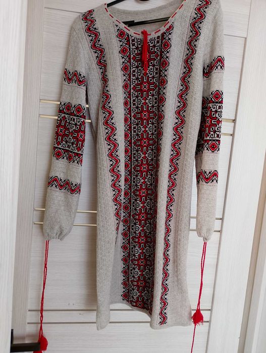 Сукня на дівчинку вишиванка трикотажна