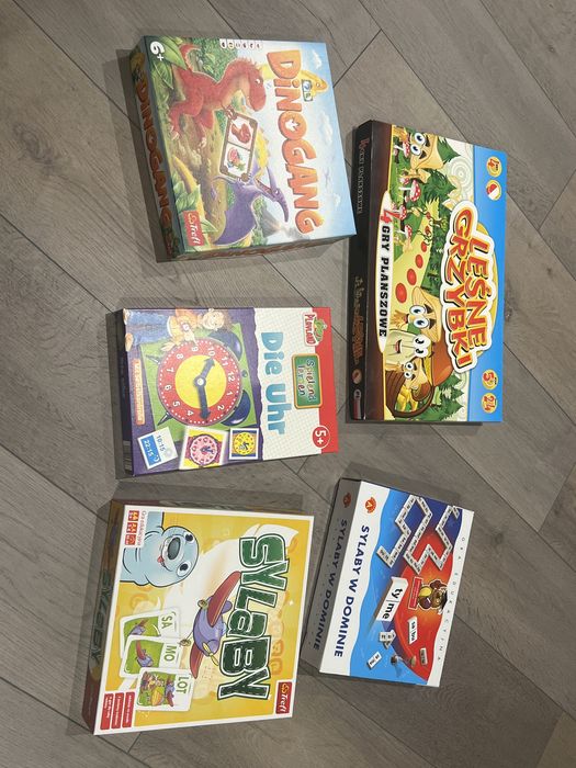 Zestaw gier edukacyjnych