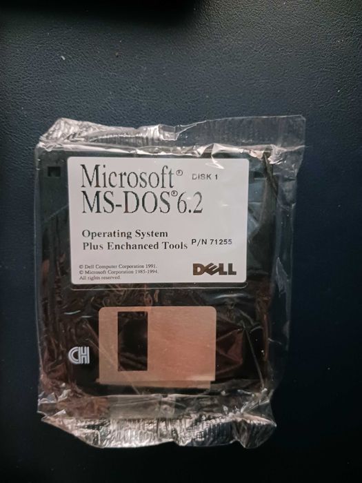 MS DOS 6.2–oryginal zestaw 3szt dyskietek 3,5”-NOWE,gratka-retro 1993r