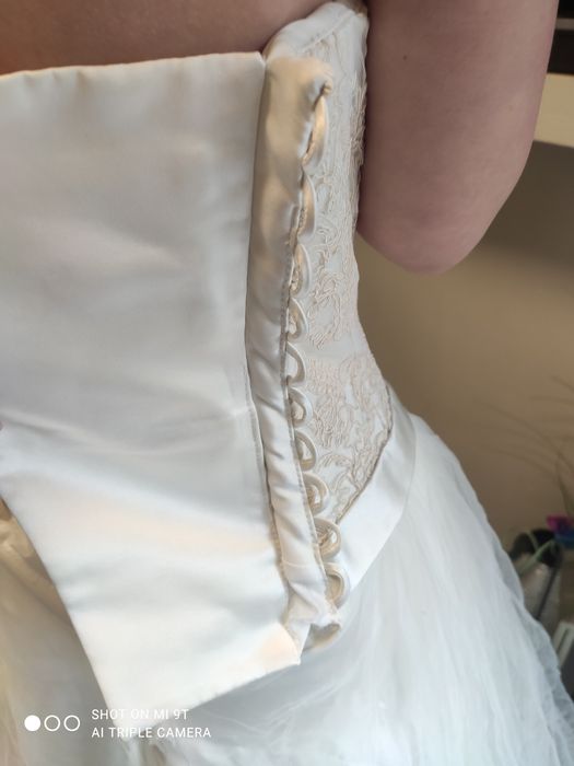 Suknia ślubna roz S